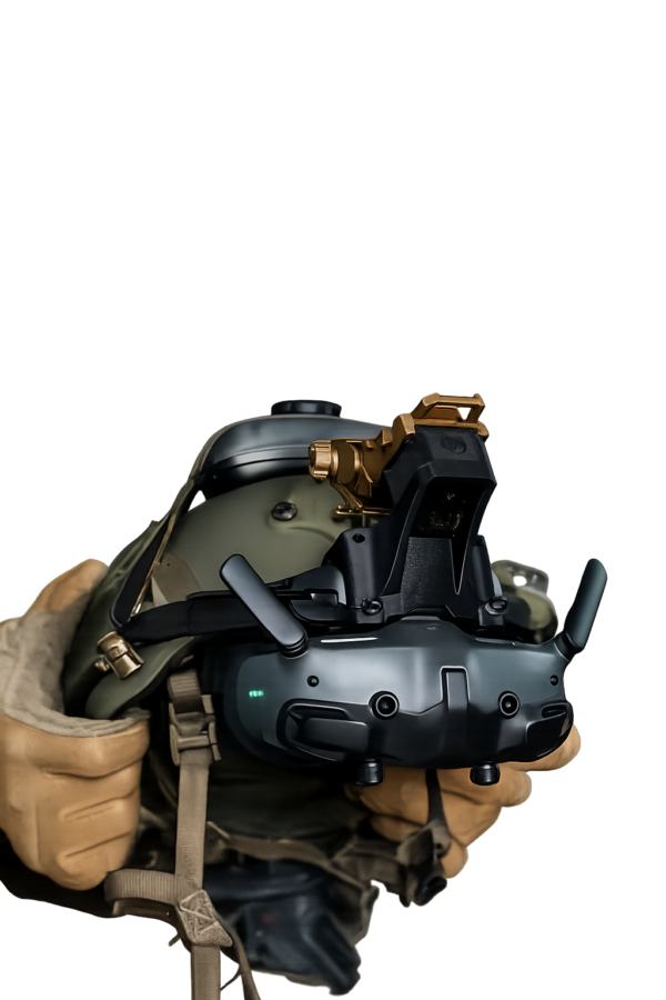 AIXTAC G3 Tactical Mount – DJI Goggles 3 Helmet Interface